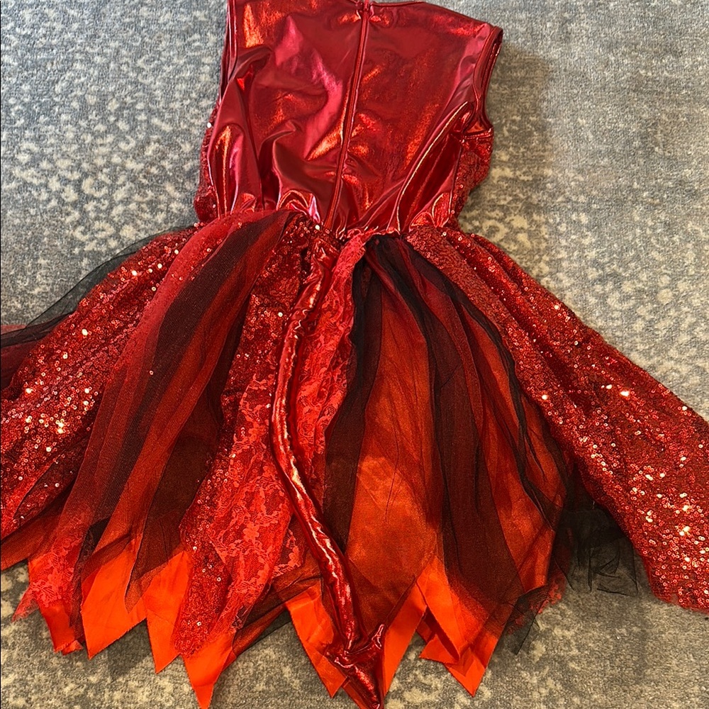Red and black devil Costume for kids size M - Picture 2 of 8